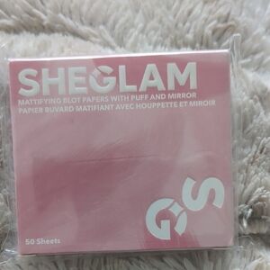 New sheglam blotting papers